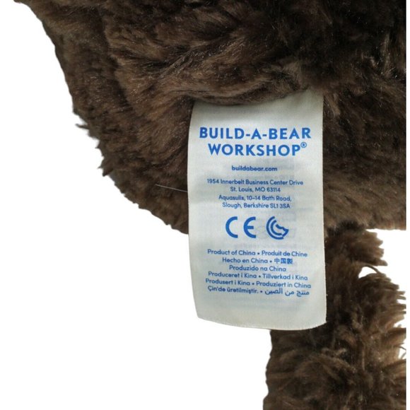 Build A Bear BAB Disneys Beauty and the Beast 19" Plush Brown Stuffed Animal Toy - Picture 11 of 12